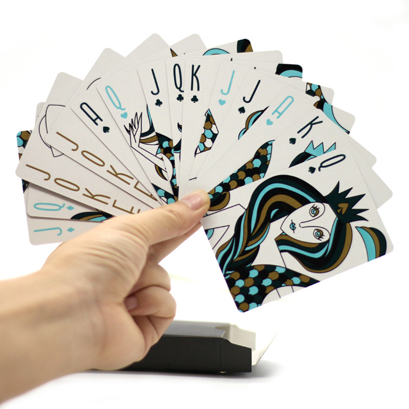 Customize personalized playing cards custom printing poker set