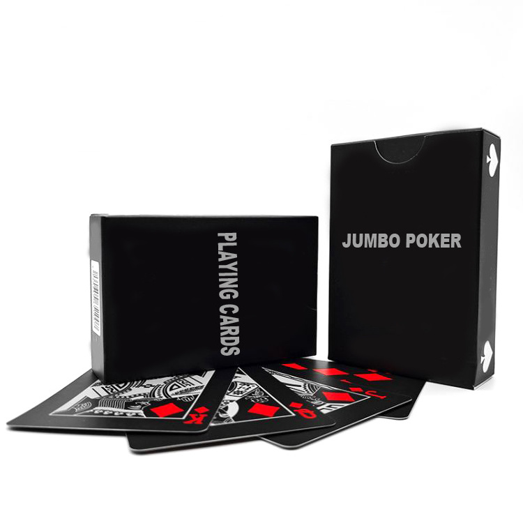 Customize Best Price jumbo Poker decks Spanish Customize Playing Cards For Promotion stock available