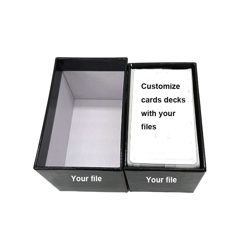 Customize Unique Playing Cards In Bulk printing Adult Party Card Games With Customize Packaging Box