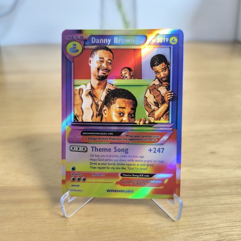 Foil trading cards maker custom holographic cards printing collection playing  football star cards