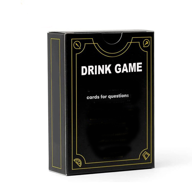 OEM Factory customize Playing game Cards printing Drinking games For Adults