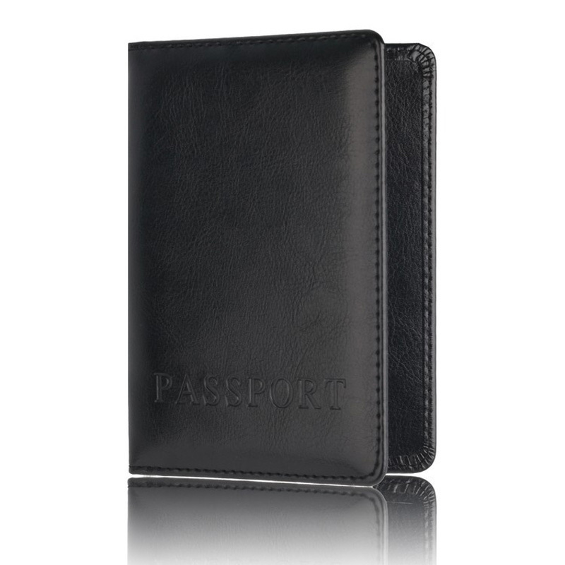 Amazon hot selling multi-card passport holder ticket clip briefcase business card holder