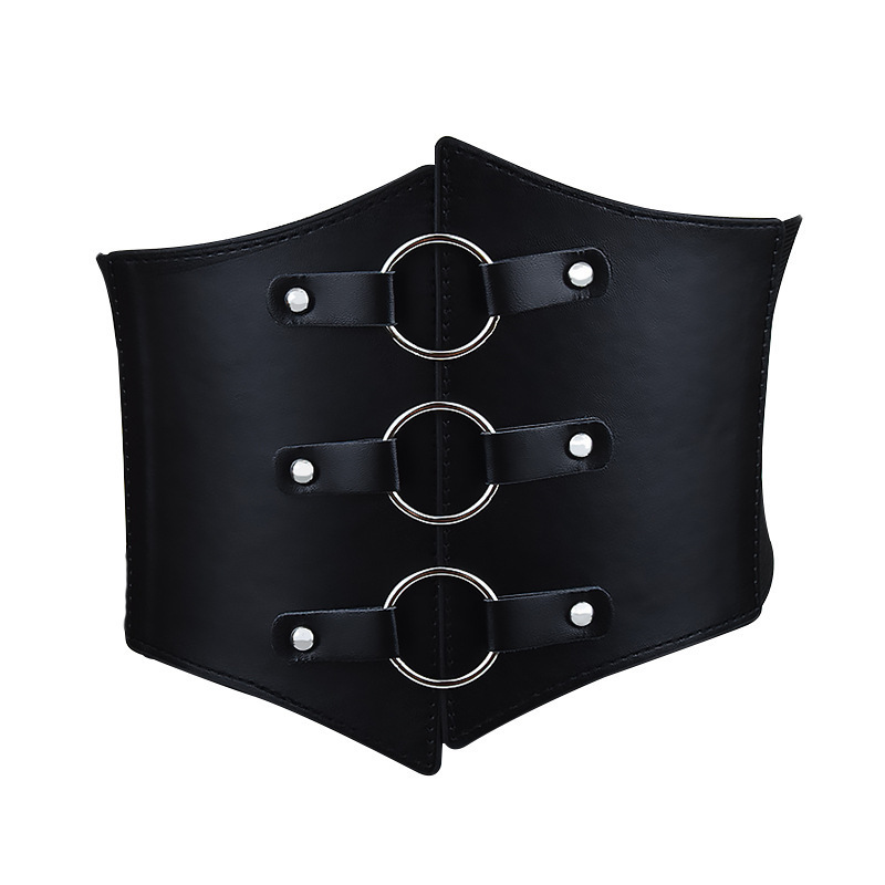 Corset Wide Pu Leather Slimming Body Belts for Women Elastic High Waist Belts Cinto Sobretudo Female Ceinture Femme Fajas