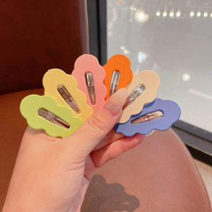 Colorful Decoration New Cute Star Shaped Hair Clip Cloud Colorful Kids Hair Clips For Girls Hair Accessories