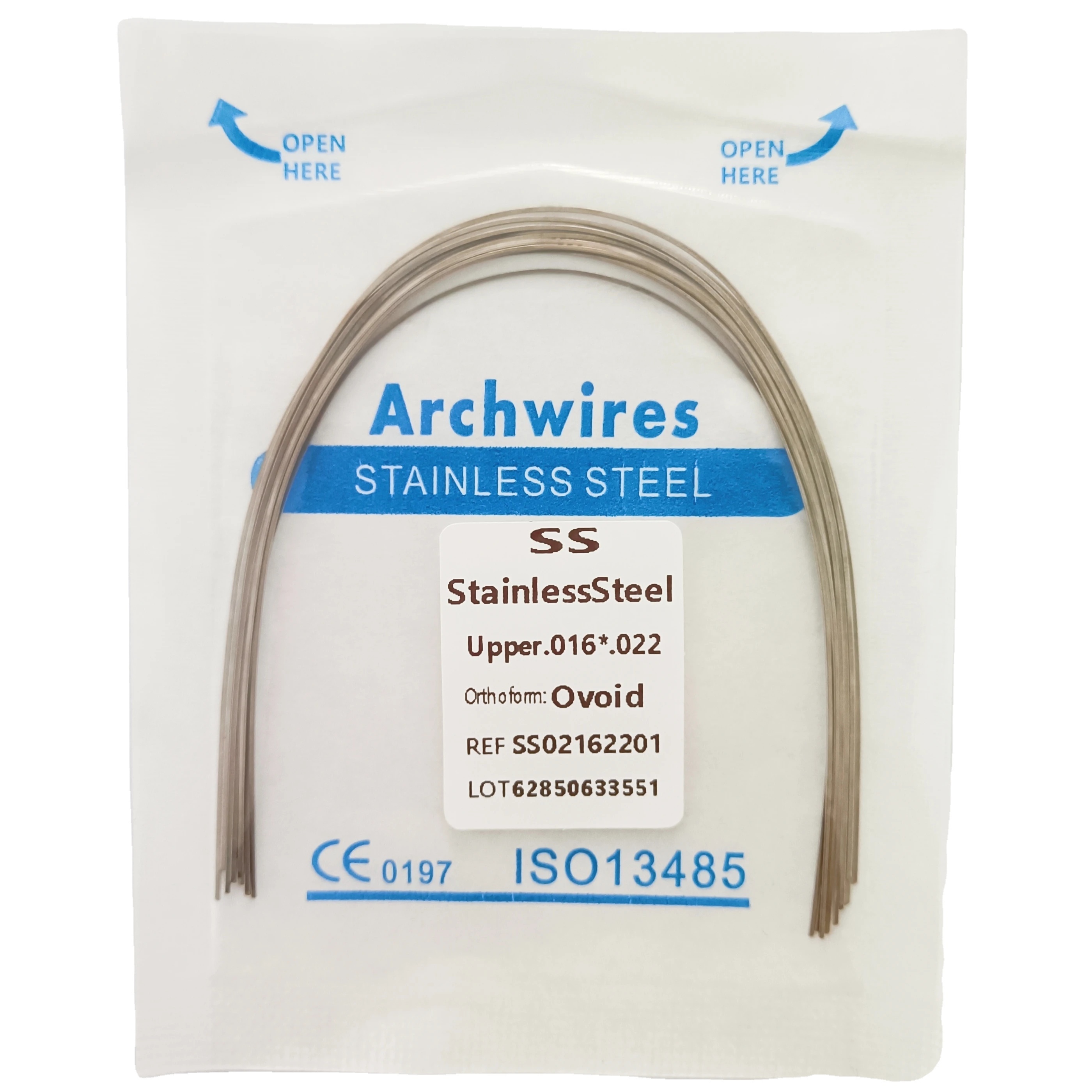 Dental Stainless Steel Orthodontic Archwire/arch Wire