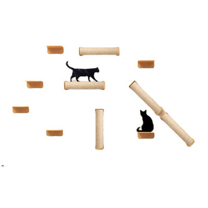 Modern cat wall furniture, cat scratching post for climbing, used for cat wall shelves of various shapes cat wall hammock