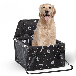 dog car booster seat dog safe travel artifact dog car seat cover for back seat