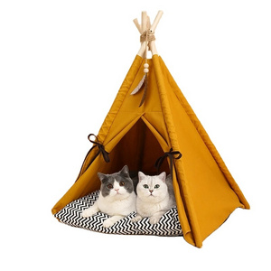 cat show tent Kennel Pet House Semi-Enclosed Removable foldable tent for cats