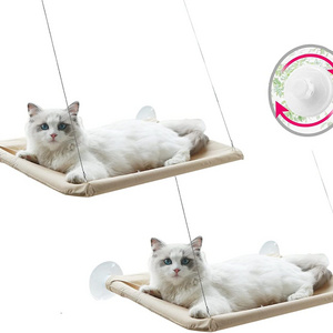 Cat Window Perch Cat Hammock  Window Bed  with Screw Suction Cups for Cats of all Shapes