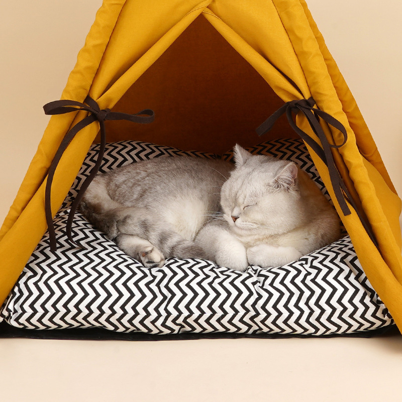 cat show tent Kennel Pet House Semi-Enclosed Removable foldable tent for cats