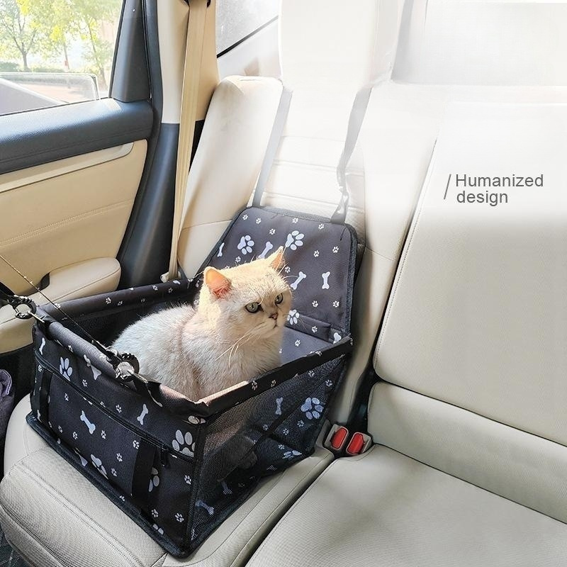 dog car booster seat dog safe travel artifact dog car seat cover for back seat