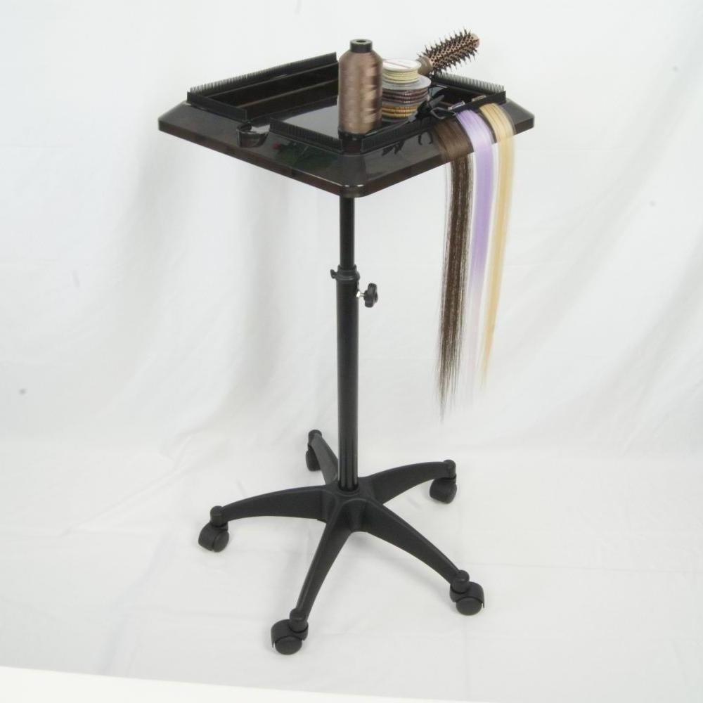 Beauty Salon Trolley Movable Hairdressing Hair Extension Tools Trolley Hair Salon Bracket Cart Trolley