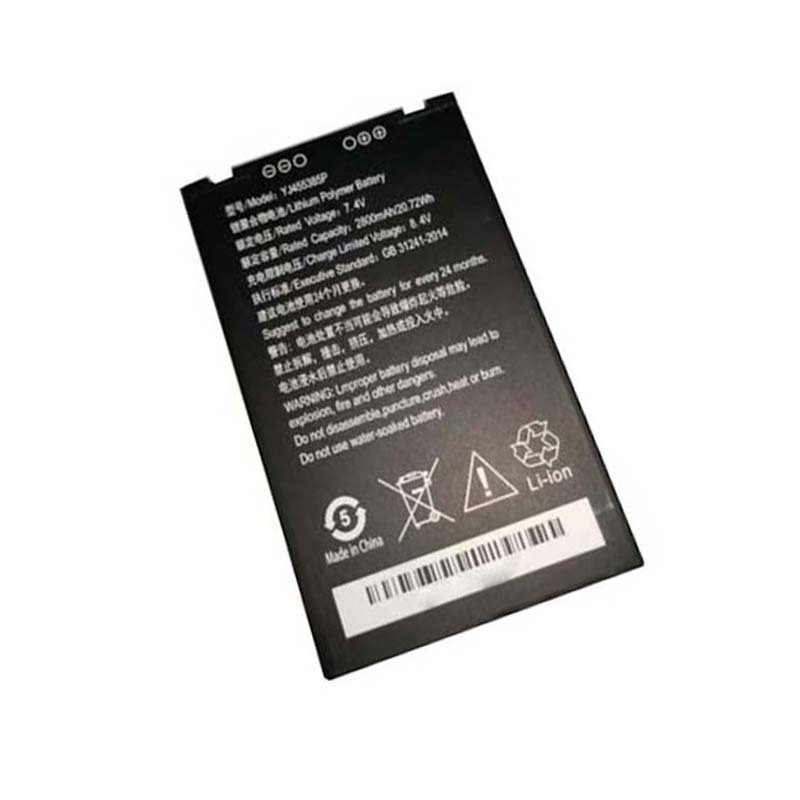 7.4V 2800mAh Rechargeable Replacement Lithium ion YJ455385P battery for Z91 Z90  POS Payment Terminal Battery