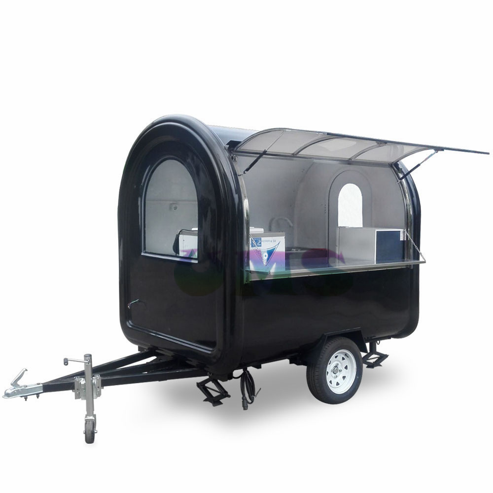 Best Selling High Quality Street Snack Vending Equipment Outdoor Camper Crepe Trailer Mobile Kitchen Foodtruck Vending Food Cart