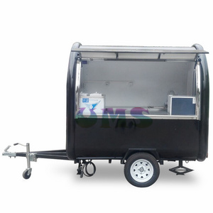 Street Outdoor Mobile Snack Serving Truck China Kiosk Coffee Ice Cream Doner Kebab Mobile Bar Trailer Food Caravan