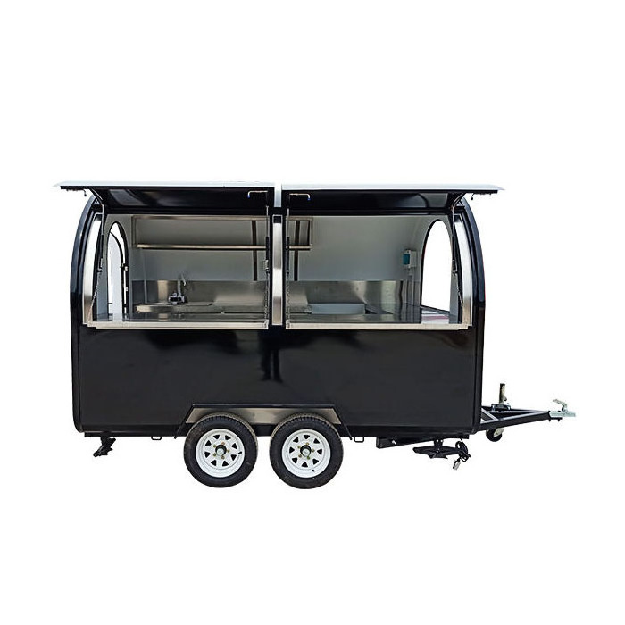 fully customized fast food vending cart used food truck for sale mobile pizza truck with fridge and oven