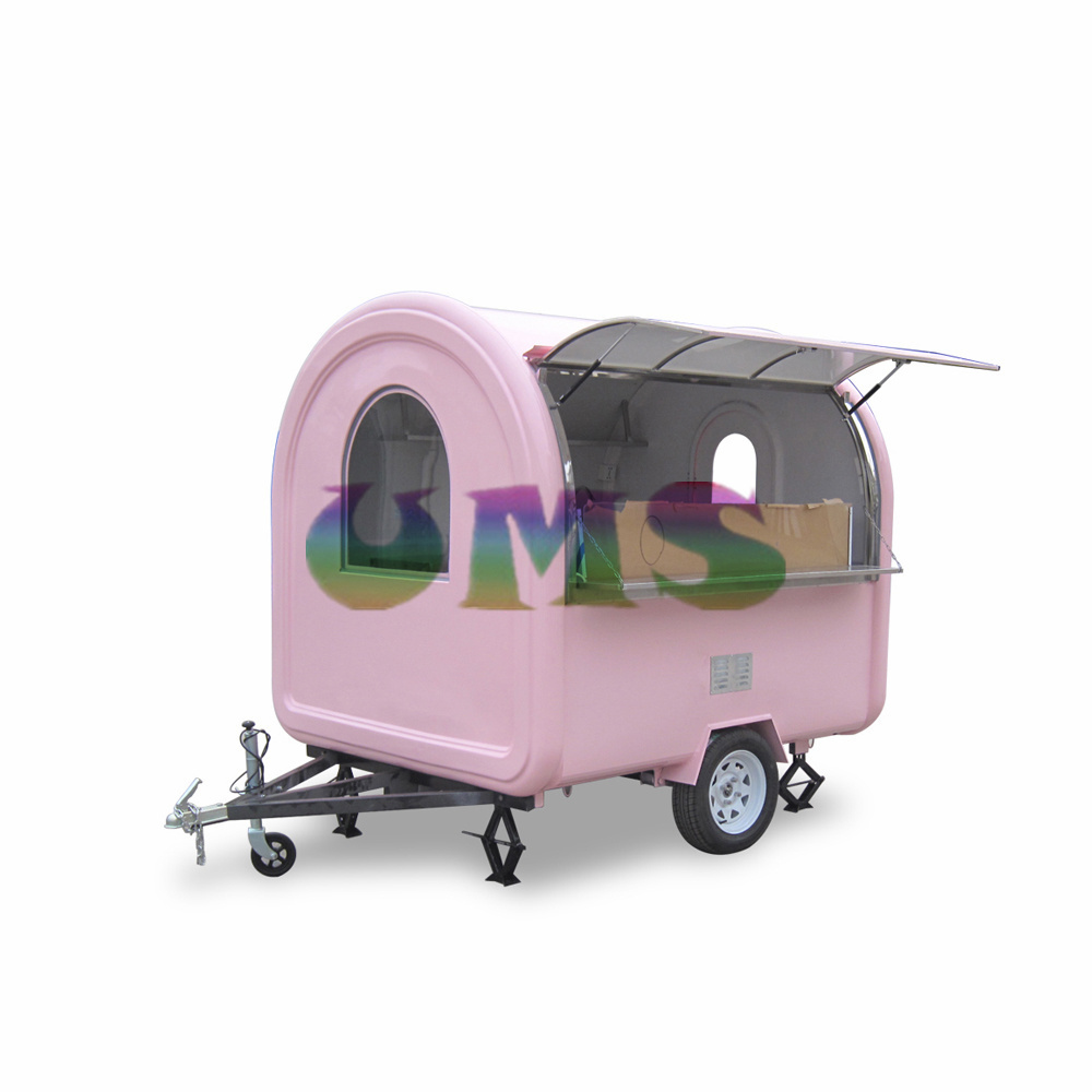 2023 mobile coffee Snack Food Trucks Mobile Food Trailer