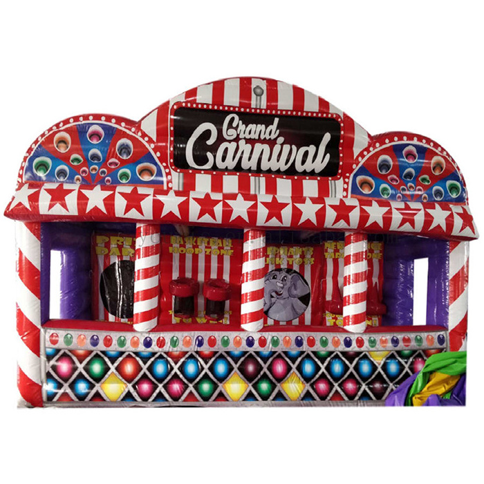 Rental 4 in 1 Portable Adult Inflatable Carnival Game for sale