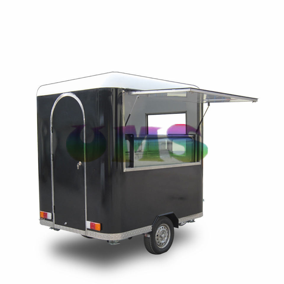 fully customized fast food vending cart used food truck for sale mobile pizza truck with fridge and oven