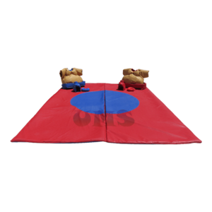 Kids Inflatable Sumo Set with Mattress Inflatable Sports Games Foam Padded Sumo Wrestling Suit