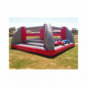 Inflatable Wrestling Ring For Kids Adult Custom Cheap Blow Up Fighting Sumo Inflatable Boxing Ring Wrestling Arena Jump House