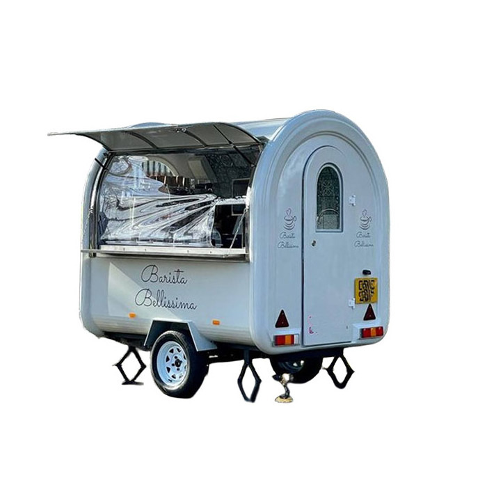 Street Mobile Fast Food Truck Food Trailer Coffee Van Beer Bar Electric Food Truck For Europe