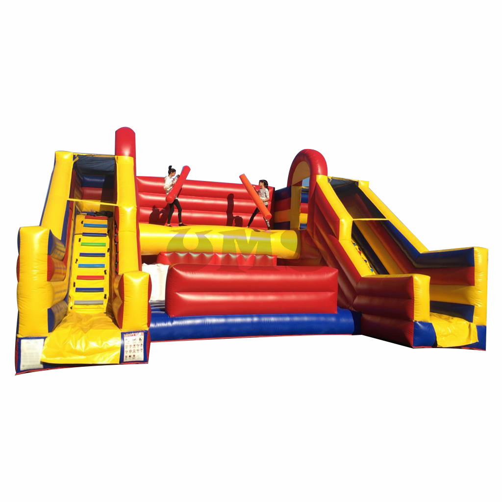 Inflatable Gladiator Joust Inflatable Interactive Game Jousting Arena Commercial Inflatable Battle Zone