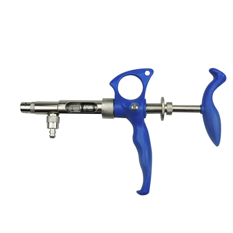 Farm Equipment Automatic Vet Veterinary Syringe Continuous Vaccine Gun ...