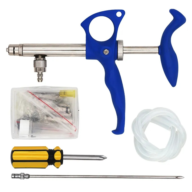 Farm Equipment Automatic Vet Veterinary Syringe Continuous Vaccine Gun Injection