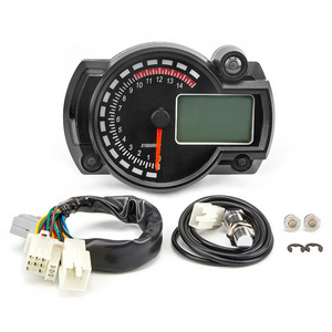 YD-MO23 Motorcycle Universal 299KM/H 7 Color LCD meter Digital speedometer Odometer Speedometer Dashboard For KTM