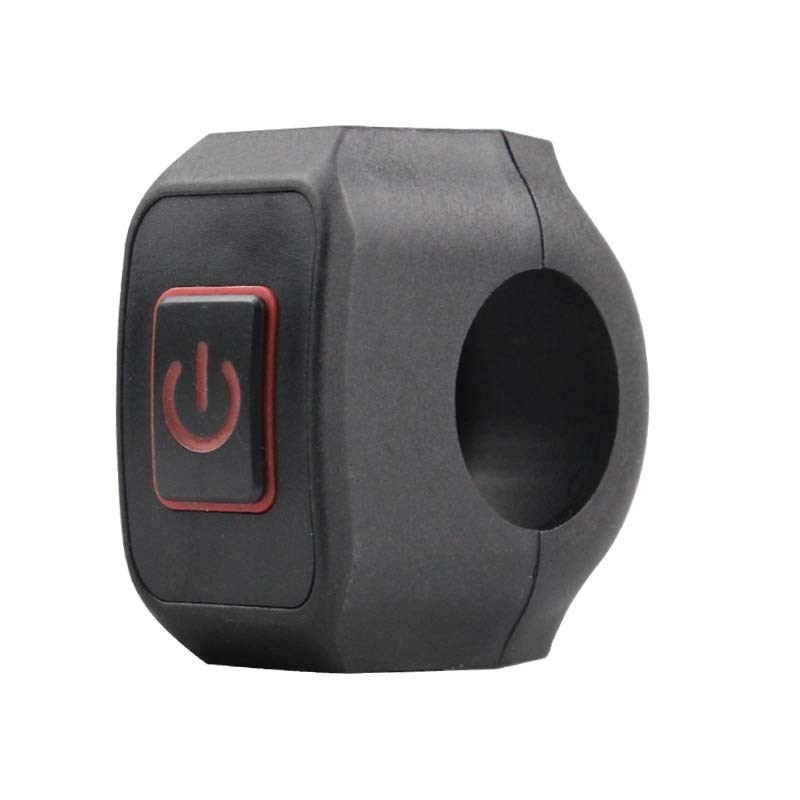 Waterproof 7/8 22mm LED 12v Motorcycle Handlebar Headlight Switch , Annulus Shape Oem Hand Switch Motorcycle