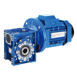 High Quality Worm Motor Gear Nmrv Reducer 3 Phase Gear Motor