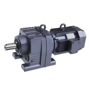 Helical inline gearbox R series gear motor helical gear electric motor