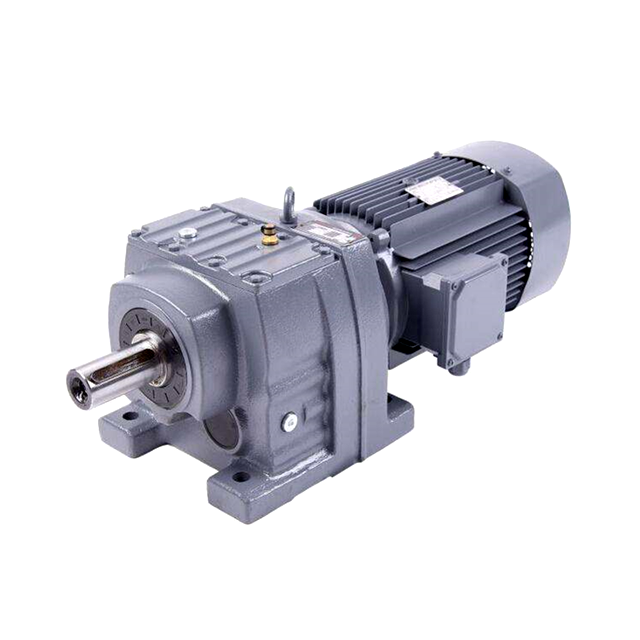 Helical inline gearbox R series gear motor helical gear electric motor