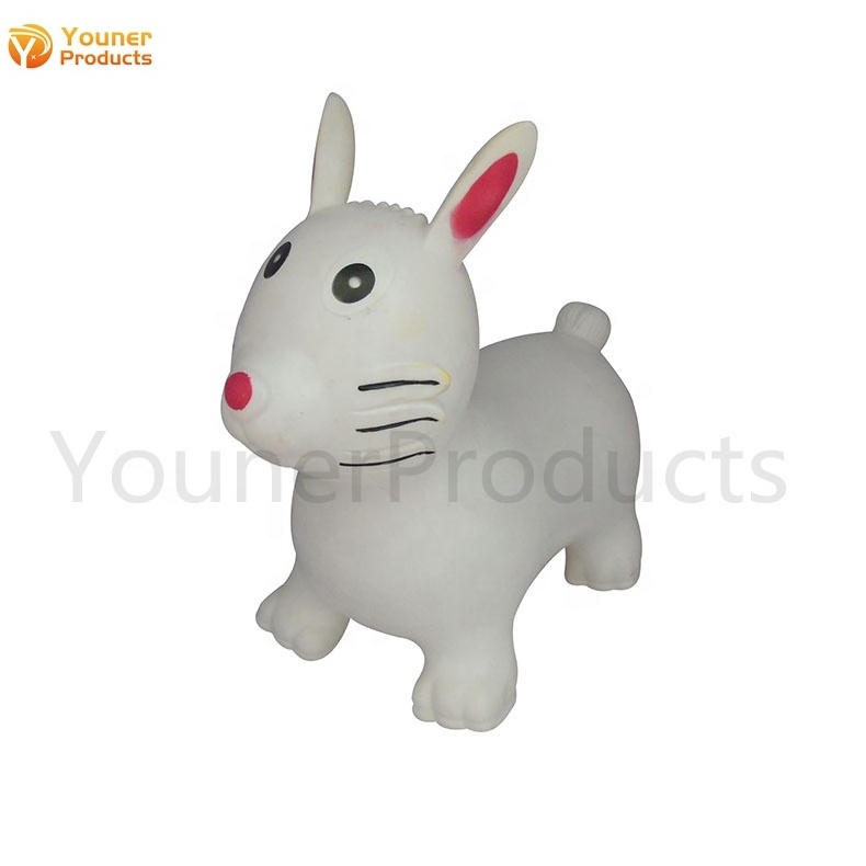 Best Inflatable Child riding plastic jumping horse and walking animal skippy rabbit hopper toy