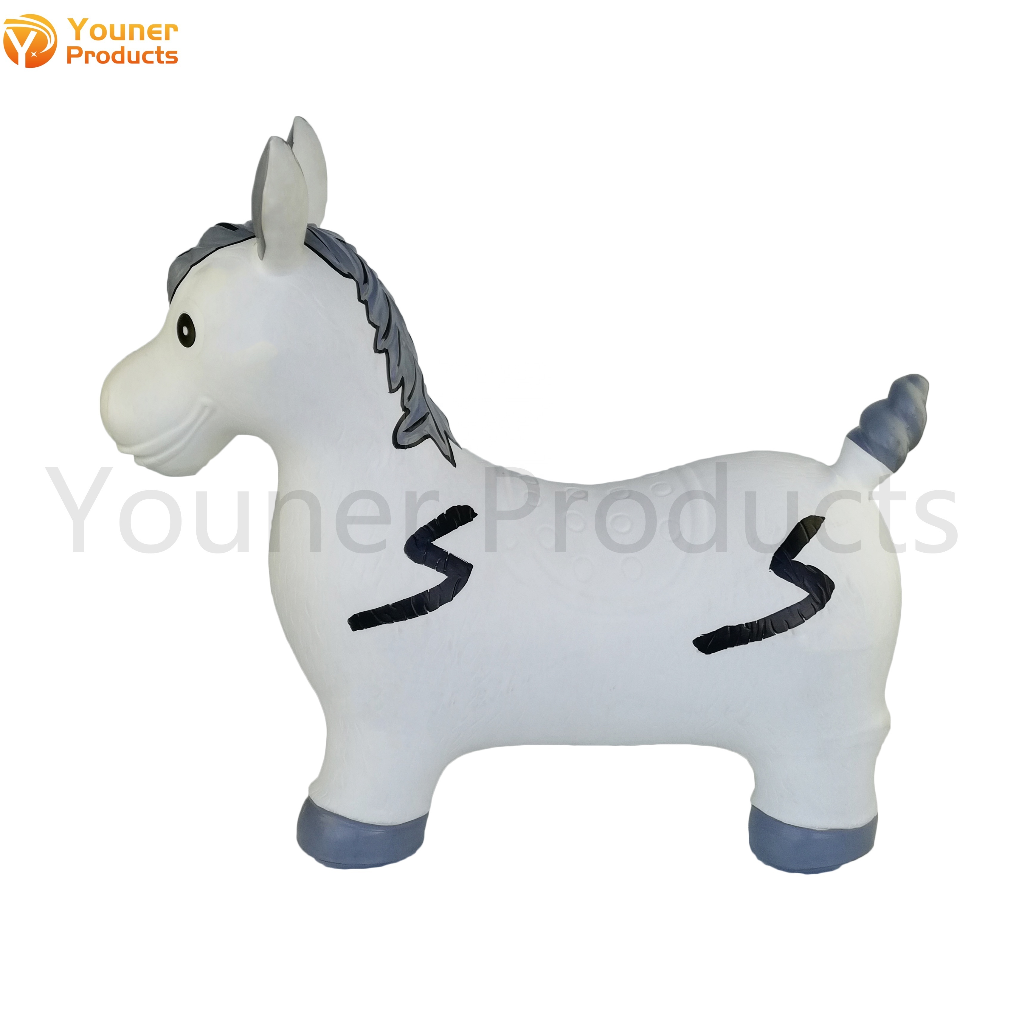 Adult soft inflatable jumping animal big size XL Horse Large bouncing horse