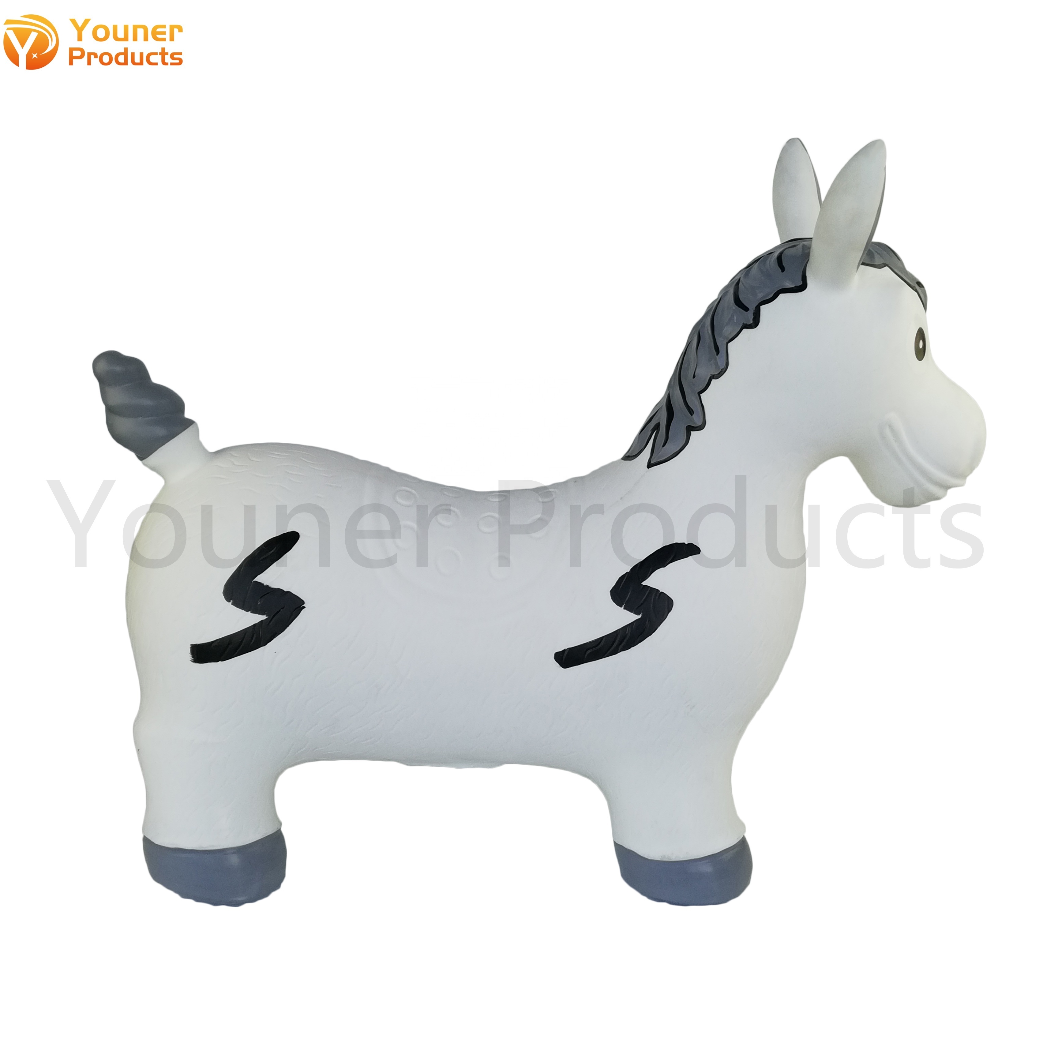 Adult soft inflatable jumping animal big size XL Horse Large bouncing horse