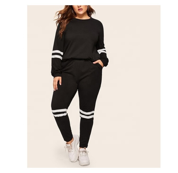 New 2022 women fleece cotton/polyester tracksuit latest design wholesale manufacturer winter tracksuit for women