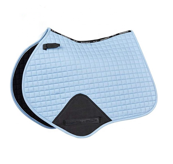 English Horse Saddle Pad All Purpose Quilted Cotton Floral Pattern horse equestrian saddle pad