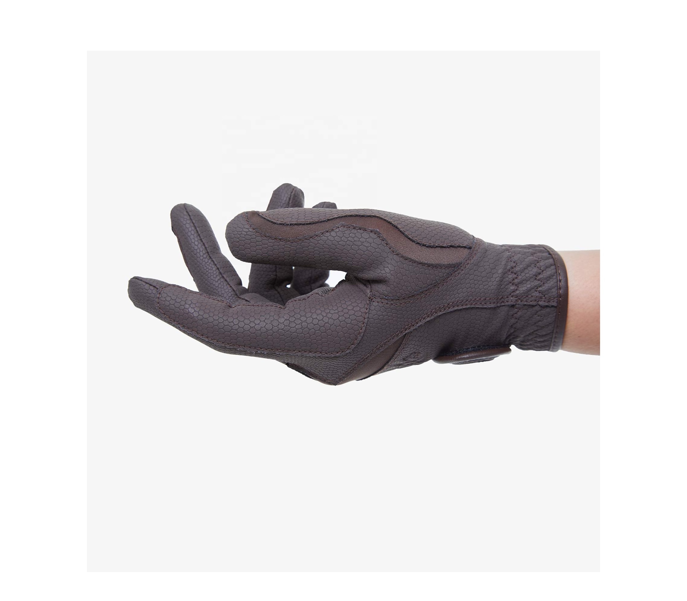 New Arrival Horse Riding Gloves Wholesale Custom Latest Design Horse Riding Equestrian Gloves for women