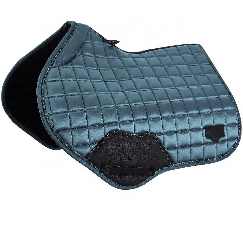 English Horse Saddle Pad All Purpose Quilted Cotton Floral Pattern horse equestrian saddle pad