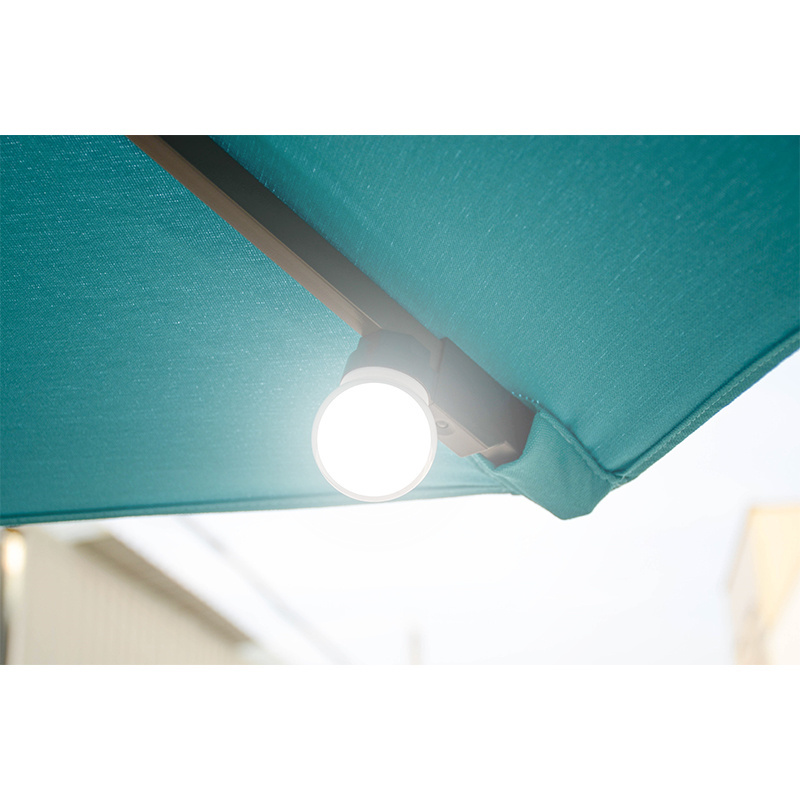 Outdoor Garden Led Light Cantilever Patio Parasol Umbrella