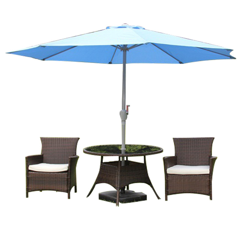 Manufacturers Garden Umbrella Outdoor Pool 8Ribs 3X3m Aluminum New Design Outdoor Patio Umbrella