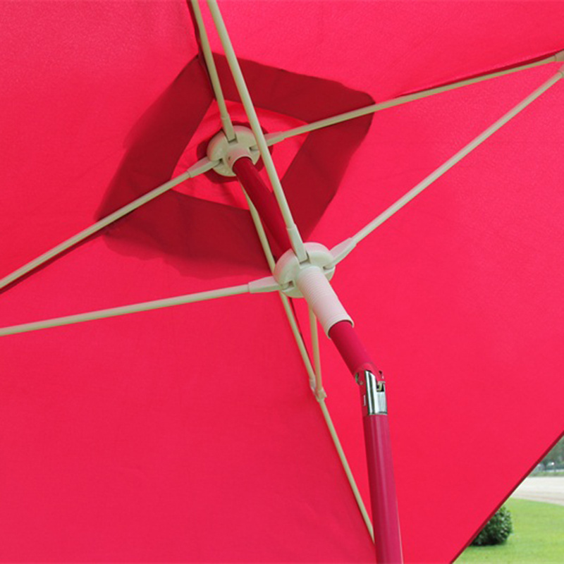 Wholesale Garden Restaurant Push Up Crank Polyester Pole Patio Umbrella Outdoor For Restaurant