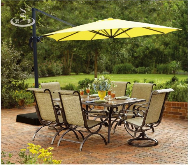 Promotional Cantilever Patio Custom Crank 11Ft Patio Deck Umbrella