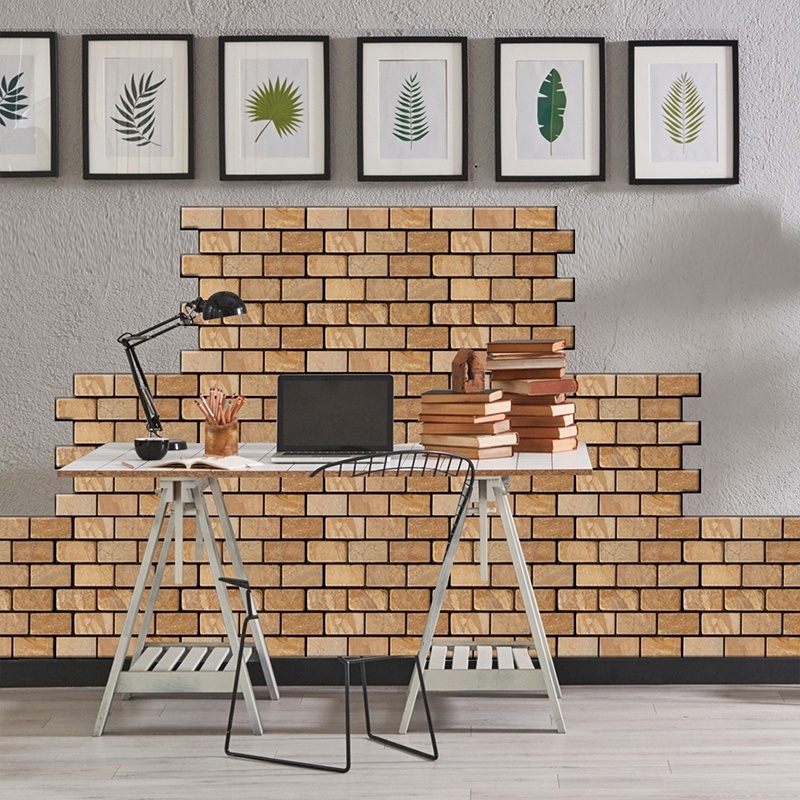 3D Wallpaper Brick Foam Peel and Stick Wallpaper Self Adhesive Panel Wall Ceiling 3D Wallpaper Sticker