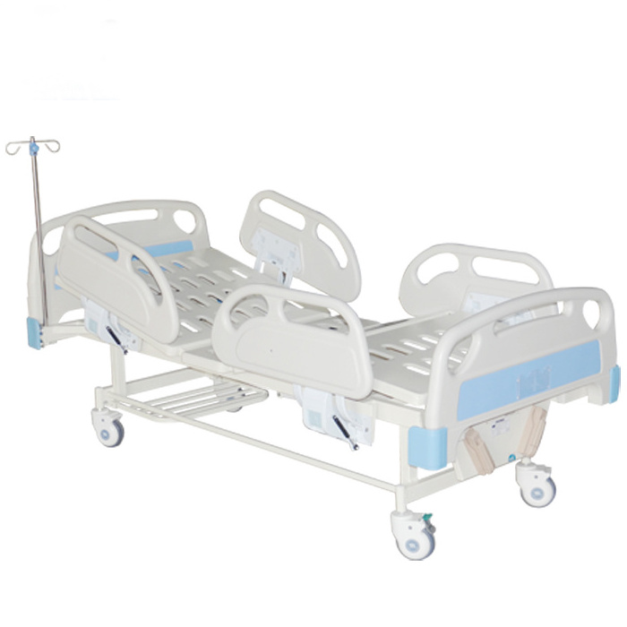 YC-T2618L  Two Function Nursing Bed Manual Hospital Bed Hospital Equipment 2 Cranks Manual Hospital Bed