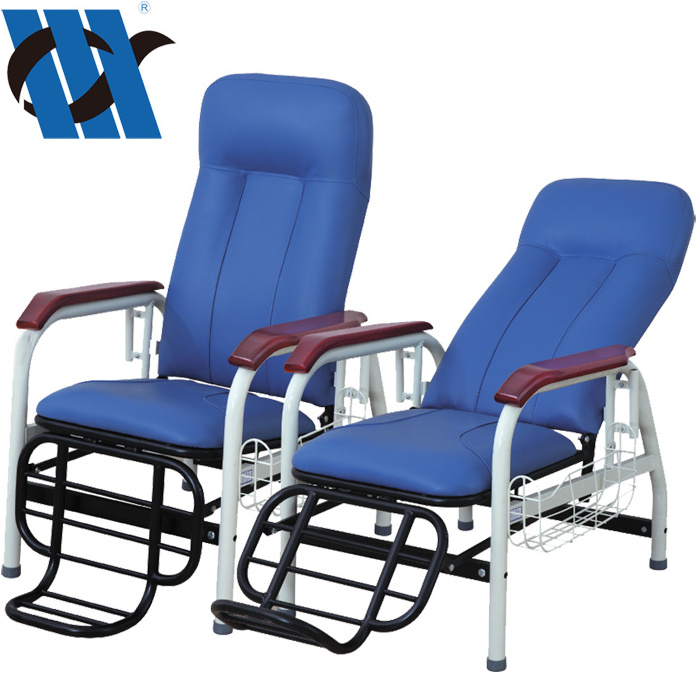 YC-BDEC105 China Used Stainless Steel Hospital Waiting Chair And Phlebotomy Chair