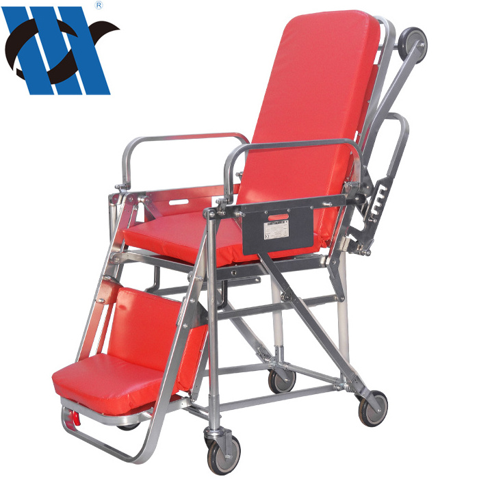 BDTT202 Used For First-Aid Best Quality Hospital Used Ambulance Stretcher Bed Ambulance Chair Stretcher For Sale