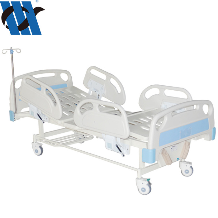 YC-T2618L  Two Function Nursing Bed Manual Hospital Bed Hospital Equipment 2 Cranks Manual Hospital Bed